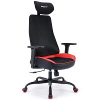 Mesh Gaming Chair, Ergonomic Office Chair with Lumbar Support, Headrest, Armrest for Office, Home, Gaming - RBX01