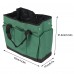 Multi-Purpose Canvas Bag, Garden Tool Bag with 8 Deep Pockets, Snap Close Top