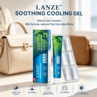 Soothing Cooling Gel Plant Extract Skin Comfort Gel with Mint, Centella, Camphor & Mineral Oil 20g Tube with Applicators Gentle Cooling Care for Daily External Skin Use Soothing Cooling Gel Plant Extract Skin Comfort Gel with Mint, Centella, Camphor & Mineral Oil 20g Tube with Applicators Gentle Cooling Care for Daily External Skin Use