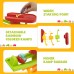 Glide Orbit Toy, Colorful Roller Track with 3 Gyro Tops, Ball, Double-Sided Car Educational and Early Development Toy for Kids - 52066