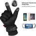2-Pairs Winter Gloves, Waterproof, Windproof, Thermal Warm Touchscreen Gloves for Outdoor Sports, Cold Weather -30°C