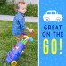 Kids Golf Set, Golf Cart Backpack with Wheels, 4 Golf Clubs, 3 Balls, 2 Practice Holes with Flags & 2 Golf Tees for Toddlers, Boys & Girls - 777-586