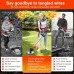 Cordless Grass Trimmer, 3 Blade Types, 2 Batteries, 6-Inch