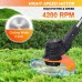 Cordless Grass Trimmer, 3 Blade Types, 2 Batteries, 6-Inch