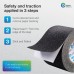 80 Grit Anti-Slip Tape Heavy Duty Waterproof Adhesive Tape for Indoor and Outdoor Use - 4" x 33FT