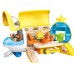 Boss Bear Airplane Roleplay Set, 1:12 Group Travel Plane Play House Тоу Set for Kids - 6609-2