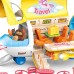 Boss Bear Airplane Roleplay Set, 1:12 Group Travel Plane Play House Тоу Set for Kids - 6609-2