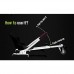 Adjustable Go Kart Cart HoverKart Stand Seat for Hoverboard