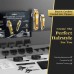 Cordless Hair Clipper and T-Blade Trimmer Set, Gold