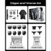 Cordless Hair Clipper and Trimmer Set with 2 LED Displays Molel SL