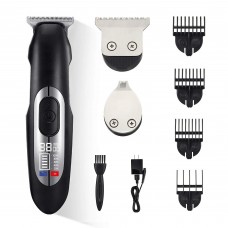 Men's Professional Hair Clipper with LCD Display , 4 Length Combs, Cordless Rechargeable Hair Trimmer - 618A