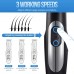 Men's Professional Hair Clipper with LCD Display , 4 Length Combs, Cordless Rechargeable Hair Trimmer - 618A