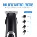 Men's Professional Hair Clipper with LCD Display , 4 Length Combs, Cordless Rechargeable Hair Trimmer - 618A