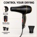 Hair Dryer 1200-1500W, 2 Nozzles Home Hair Styling Hair Dryer 1200-1500W, 2 Nozzles Home Hair Styling