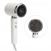 Compact Hair Dryer with Diffuser and Concentrator White Model MD-19 Compact Hair Dryer with Diffuser and Concentrator White Model MD-19