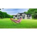 MSW Furniture High Quality Hammock with Space Saving Steel Stand Includes Portable Carrying Case