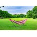 MSW Furniture High Quality Hammock with Space Saving Steel Stand Includes Portable Carrying Case