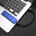 Portable External Hard Drive Case M.2, Type C 3.1 Hard Drive for PC, Laptop, Windows, Mac, Linux (1TB)