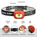 SGODDE 2PCS Head Lamp, 5-Mode Induction 45 ° Adjustable Head Lights with USB Rechargeable, IPX65 Waterproof for Outdoor, Camping, Cycling, Climbing - X002ZKXH81