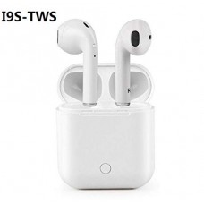 I9S TWS Bluetooth 4.2 Stereo in Ear Headphone, Portable Sports Wireless Earbuds for iOS & Android with Charging Box