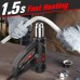 Heat Gun, 1800W Hot Air Gun with Variable Temperature Settings 122°F-1202°F, 4 Nozzle Attachments, Overload Protection Function for DIY, Crafts, Shrink Wrapping/Tubing, Paint Removing - HG5510