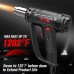 Heat Gun, 1800W Hot Air Gun with Variable Temperature Settings 122°F-1202°F, 4 Nozzle Attachments, Overload Protection Function for DIY, Crafts, Shrink Wrapping/Tubing, Paint Removing - HG5510
