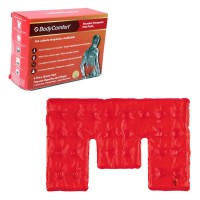 BODYCOMFORT Neck & Shoulder Reusable Therapeutic Instant Heat Pack for Muscle Pain Relief, Circulation Boosting, Sports Therapy (Extra Large, Red)