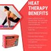 BODYCOMFORT Neck & Shoulder Reusable Therapeutic Instant Heat Pack for Muscle Pain Relief, Circulation Boosting, Sports Therapy (Extra Large, Red)