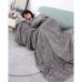 MaxKare Electric Heated Twin Sized Blanket 213 x 157 cm Microplush Full Body Blanket with Auto-Off, 4 Heating Levels for Home, Office, Bed, Sofa (Grey_4836)