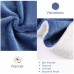 MaxKare Electric Heated Throw Blanket 153 x 127cm Reversible Soft Plush Full Body Blanket with Auto-Off, 6 Heating Levels for Home, Office, Bed, Sofa (Blue_5249)