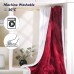 MaxKare Electric Heated Throw Blanket 153 x 127cm Reversible Soft Plush Full Body Blanket with Auto-Off, 3 Heating Levels for Home, Office, Bed, Sofa (Wine_6750)