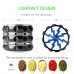 VIVOSUN 2.5" inch Herb Grinder, 4-Layer Aluminum Spice Grinder with Transparent Magnetic Lid, Mesh Screen for Home, Kitchen, Spices, Herbs - 02