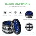 VIVOSUN 2.5" inch Herb Grinder, 4-Layer Aluminum Spice Grinder with Transparent Magnetic Lid, Mesh Screen for Home, Kitchen, Spices, Herbs - 02