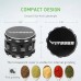 VIVOSUN 2.5" inch Herb Grinder, 4-Layer Aluminum Spice Grinder with Magnetic Lid, Mesh Screen for Home, Kitchen, Spices, Herbs - 03