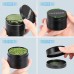 VIVOSUN 2.5" inch Herb Grinder, 5-Layer Aluminum Spice Grinder with Magnetic Lid, Mesh Screen for Home, Kitchen, Spices, Herbs (Black) - X002K6GGW9