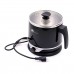 1.8L Electric Cooker Hot Pot with Stainless Steel Interior for Noodles, Soup, Porridge, Eggs, Pasta