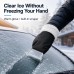 Ice Scraper Glove for Car Windshield, Built-In Scraper, Warm Fleece Lining, Water-Resistant Black Shell, 37 x 18 cm, Winter Snow Frost Ice Removal for Cars, SUVs and Trucks