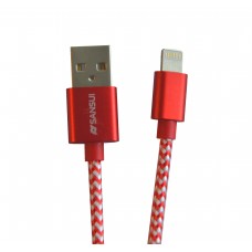 3 pcs Apple 1M Lightning Charging Data Transmission  Nylon Cable for iPhone 7/7 Plus/ 6/6 Plus/6s/ 6s Plus 