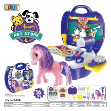 Education  Pretend  Role  Play  Set  Dream  Suitcase 8356 PET STORE