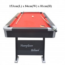 20391 5 ft. Full Size Billiard Table Pool Table