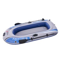 Inflatable Boat, 1-2 Person PVC 198 x 122cm Kayak with Air Pump, 2 Paddles for Adults and Kids, Portable Boat- YT-097