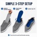 Full-Length Support Insoles with Arch and Heel Cushion, Men's 8/Women's 9