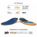 Full-Length Support Insoles with Arch and Heel Cushion, Men's 8/Women's 9