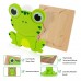 Toytexx Wooden Jigsaw Puzzles, 6 Pack Animal Puzzles for Toddlers Kids 3 Years Old Educational Toys for Boys and Girls