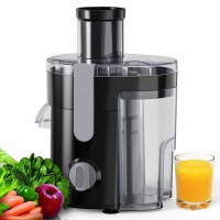 Centrifugal Juicer Machine 2-Speed Fruit & Vegetable Juicer with 304 Stainless Steel Filter  Compact Design, Easy to Clean Fresh Juice Maker for Home Kitchen