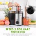 AICOOK 400W Juicer Juice Extractor High Speed with Dual for Fruit and Vegetable Dual Speed Setting Centrifugal Fruit Machine - AMR516