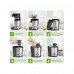 AICOOK 400W Dual-Speed Juicer 3" Wide Mouth Stainless Steel Extractor for Whole Fruits, Vegetables