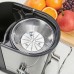 AICOOK 400W Dual-Speed Juicer 3" Wide Mouth Stainless Steel Extractor for Whole Fruits, Vegetables