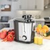 AICOOK 400W Dual-Speed Juicer 3" Wide Mouth Stainless Steel Extractor for Whole Fruits, Vegetables