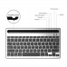 Dual Channel Multi-Device Wireless Bluetooth Keyboard with Stand for Tablet, Smartphone, Windows, Android, iOS - PK908